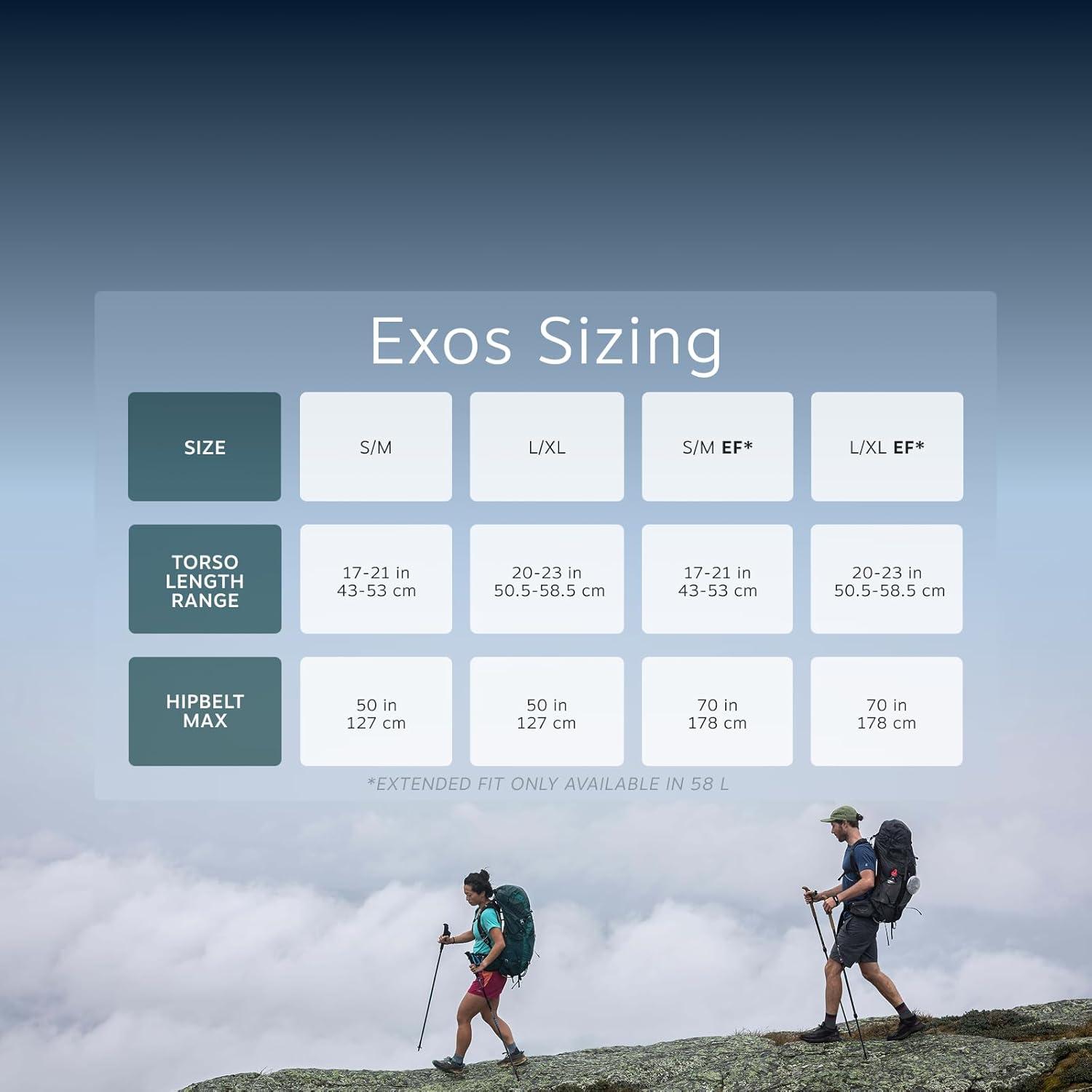 imageOsprey Exos 38 Mens Ultralight Backpacking BackpackBlue Ribbon