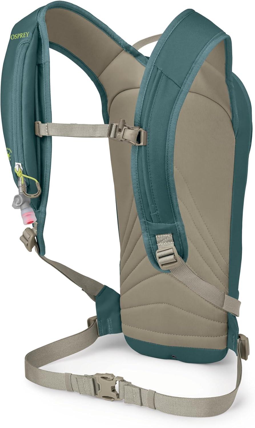 imageOsprey Glade Ski and Snowboard Hydration Backpack ColdWeather Winter 25L Water Reservoir and Insulated HarnessCascade Blue