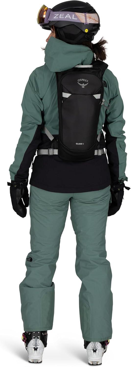 imageOsprey Glade Ski and Snowboard Hydration Backpack ColdWeather Winter 25L Water Reservoir and Insulated HarnessCascade Blue