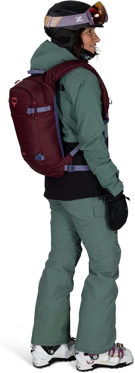 imageOsprey Glade Ski and Snowboard Hydration Backpack ColdWeather Winter 25L Water Reservoir and Insulated HarnessCascade Blue