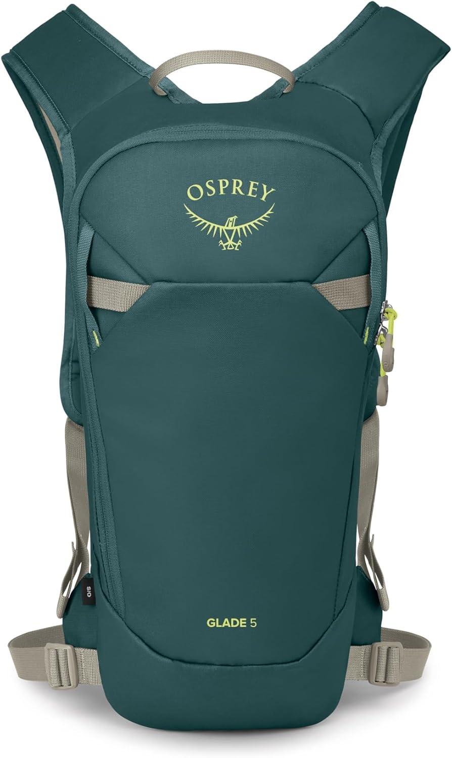 imageOsprey Glade Ski and Snowboard Hydration Backpack ColdWeather Winter 25L Water Reservoir and Insulated HarnessCascade Blue