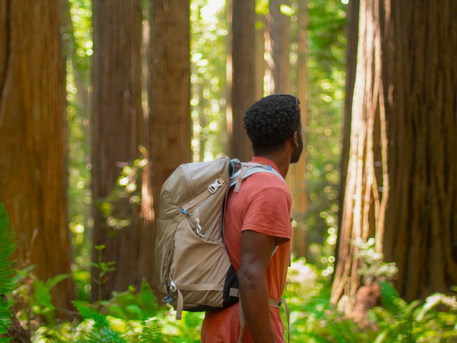 imageOsprey Hikelite 18L Lightweight Hiking Backpack Durable Travel Daypack with Rain Cover for Men and Women BlackKoi OrangeBlue Venture