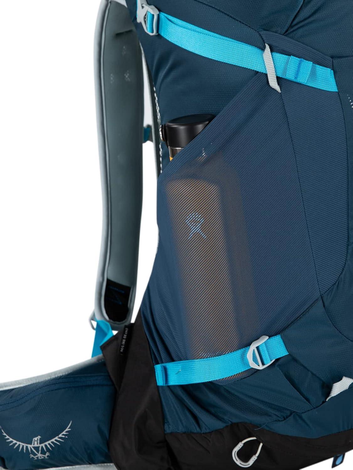 imageOsprey Hikelite 32L Lightweight Hiking Backpack Durable Travel Daypack with Rain Cover for Men and Women Black MLTan Concrete