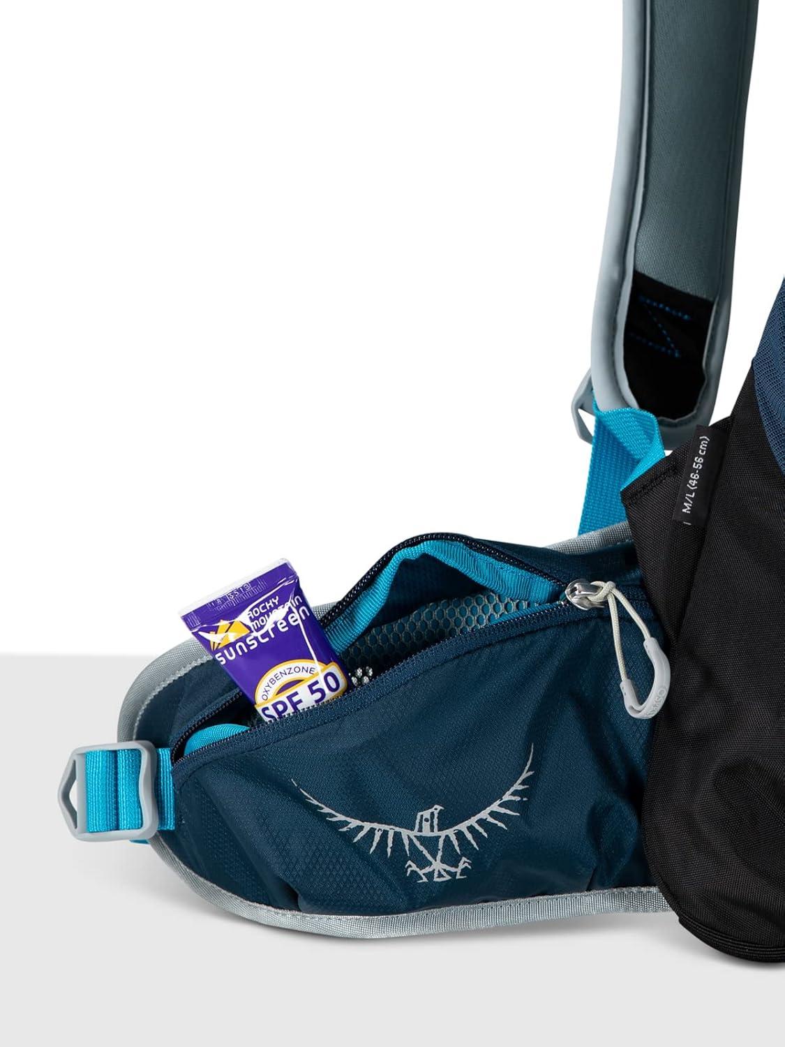 imageOsprey Hikelite 32L Lightweight Hiking Backpack Durable Travel Daypack with Rain Cover for Men and Women Black MLTan Concrete