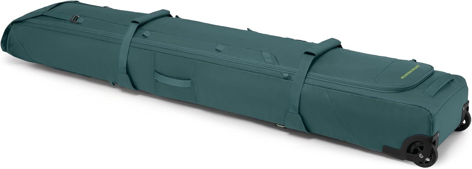 imageOsprey Mountain Bound Roller Ski and Snowboard Winter Travel Bag with Oversized Wheels Durable WaterResistant Design with NanoTough Fabric and Padded ProtectionCascade Blue