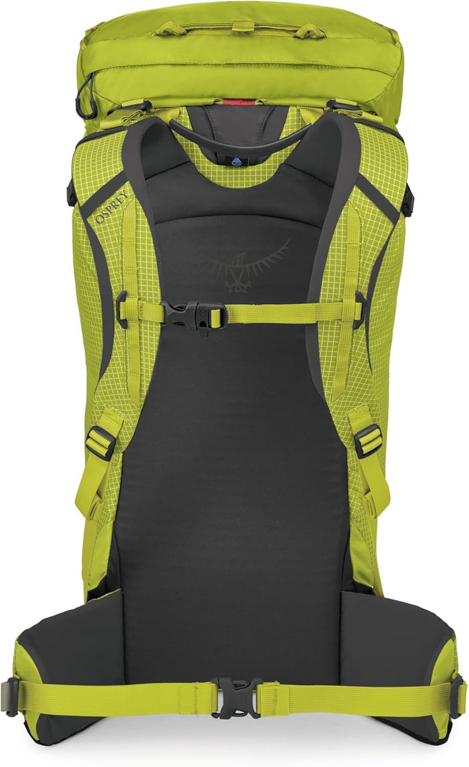 imageOsprey Mutant 38L Climbing and Mountaineering Backpack for Men and Women Blue Flame MediumLargeLemongrass