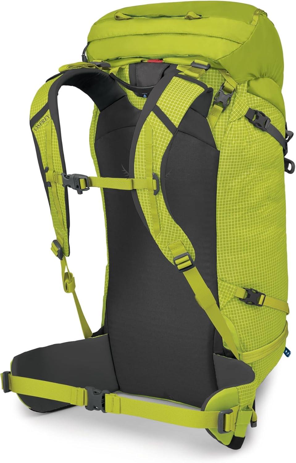 imageOsprey Mutant 38L Climbing and Mountaineering Backpack for Men and Women Blue Flame MediumLargeLemongrass