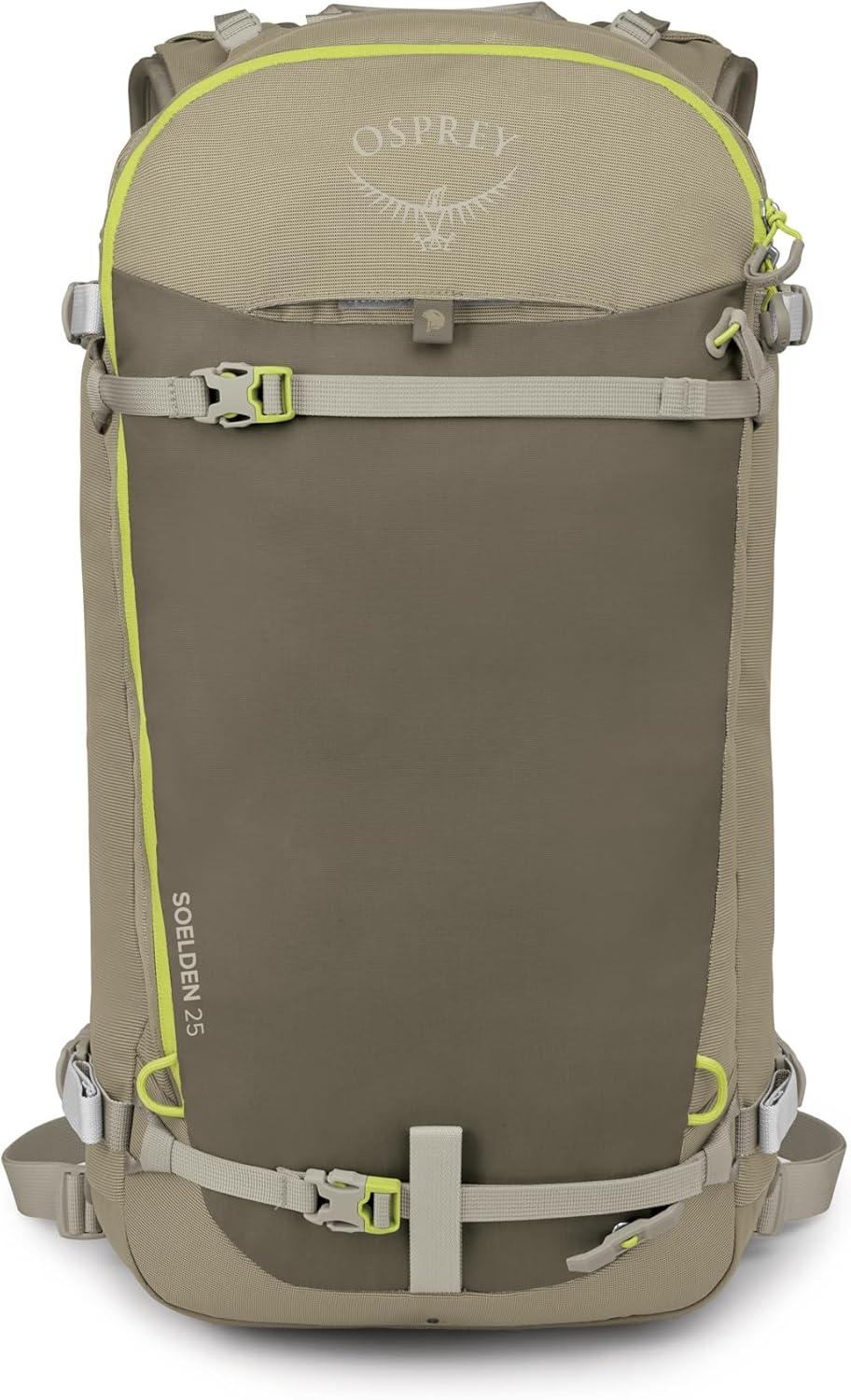 imageOsprey Soelden 32L Ski and Snowboard Backpack Avalanche Gear Carry Lightweight Backcountry Backpack for Men Ski amp Snowboard Carry Made with 100 Recycled Nylon Cascade BlueOlive Tan