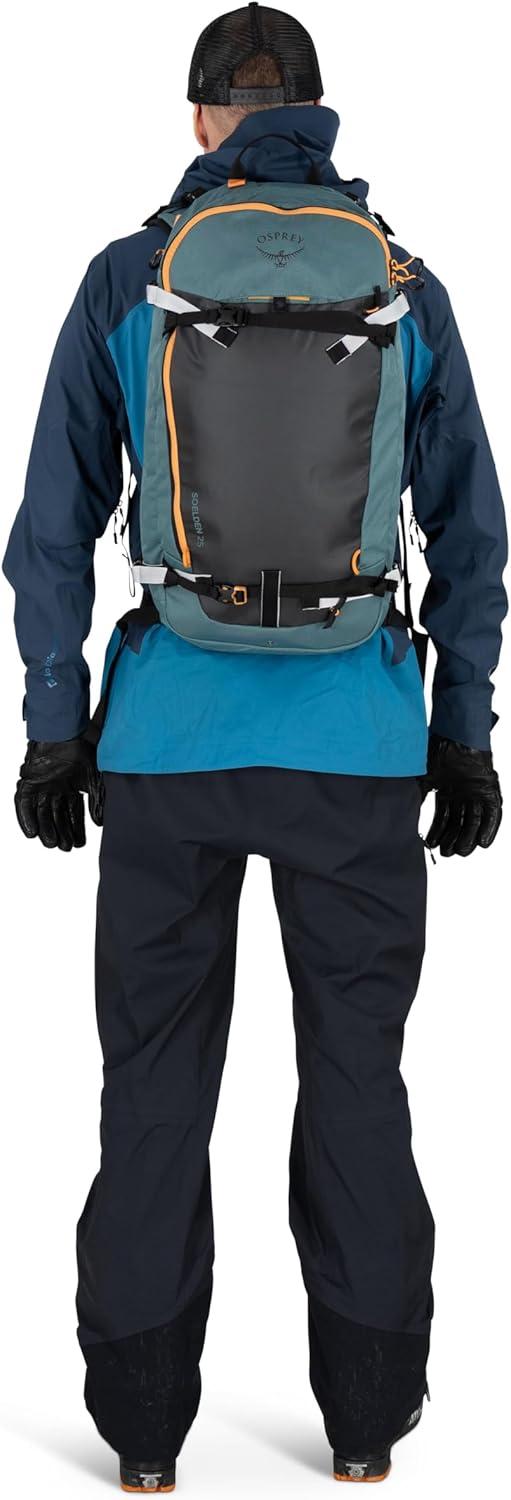 imageOsprey Soelden 32L Ski and Snowboard Backpack Avalanche Gear Carry Lightweight Backcountry Backpack for Men Ski amp Snowboard Carry Made with 100 Recycled Nylon Cascade BlueCascade Blue
