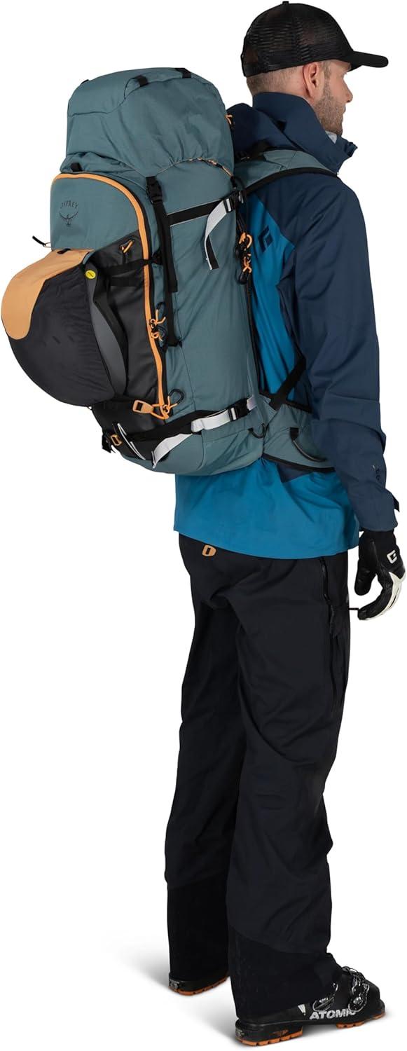 imageOsprey Soelden 32L Ski and Snowboard Backpack Avalanche Gear Carry Lightweight Backcountry Backpack for Men Ski amp Snowboard Carry Made with 100 Recycled Nylon Cascade BlueCascade Blue