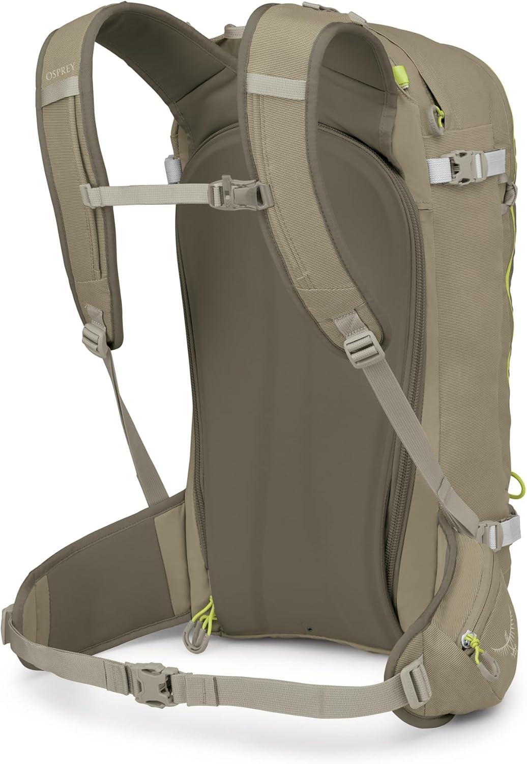 imageOsprey Soelden 32L Ski and Snowboard Backpack Avalanche Gear Carry Lightweight Backcountry Backpack for Men Ski amp Snowboard Carry Made with 100 Recycled Nylon Cascade BlueOlive Tan