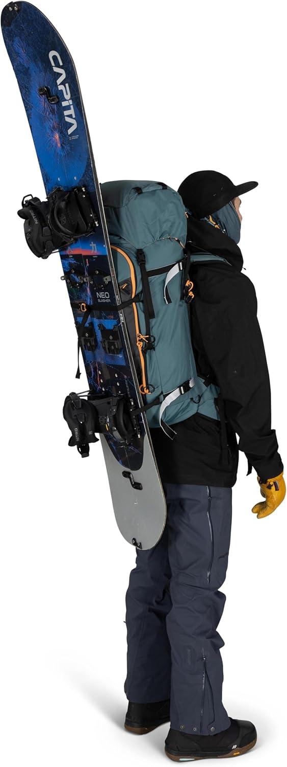 imageOsprey Soelden 32L Ski and Snowboard Backpack Avalanche Gear Carry Lightweight Backcountry Backpack for Men Ski amp Snowboard Carry Made with 100 Recycled Nylon Cascade BlueCascade Blue