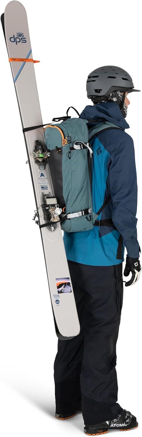 imageOsprey Soelden 32L Ski and Snowboard Backpack Avalanche Gear Carry Lightweight Backcountry Backpack for Men Ski amp Snowboard Carry Made with 100 Recycled Nylon Cascade BlueCascade Blue