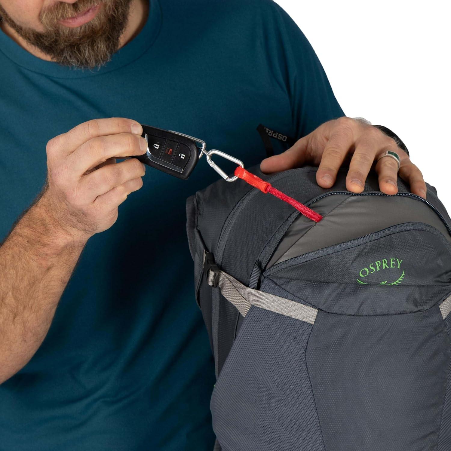 imageOsprey Sportlite 15L Lightweight Hiking Backpack with Hydraulics Reservoir for Men and Women AlkalineHotspot PinkAlkalineHotspot Pink