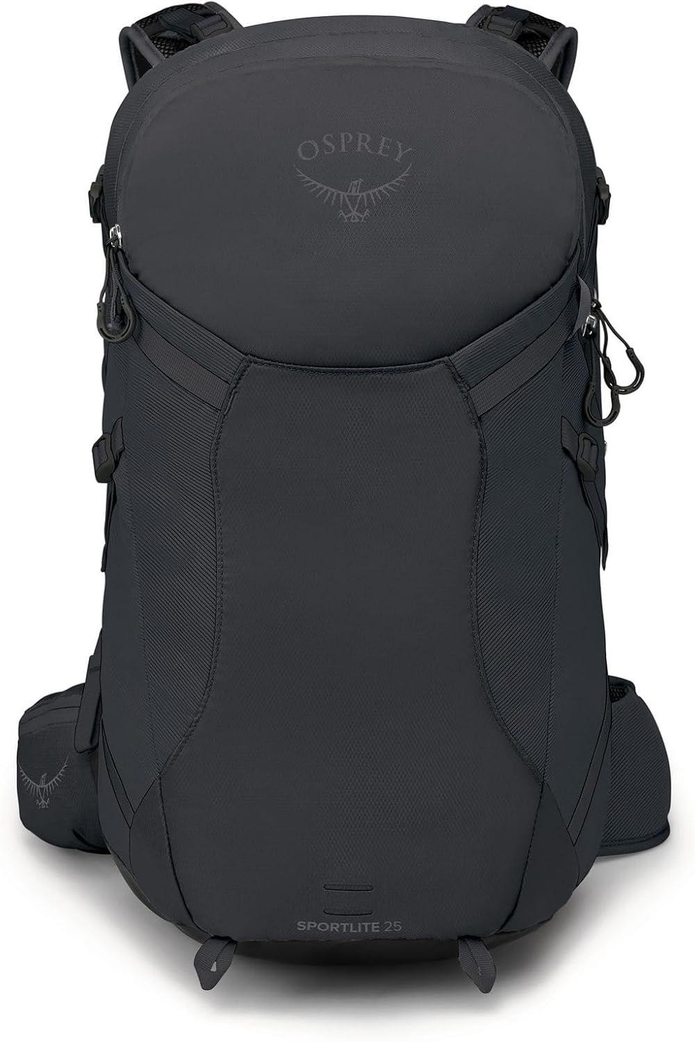 imageOsprey Sportlite 25L Lightweight Hiking Backpack for Men and Women Dark Charcoal Grey MLDark Charcoal Grey
