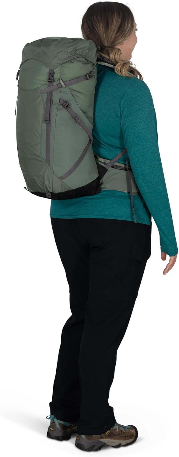 imageOsprey Sportlite 30L Lightweight Hiking Backpack for Men and Women Dark Charcoal Grey MLAlkalineHotspot Pink