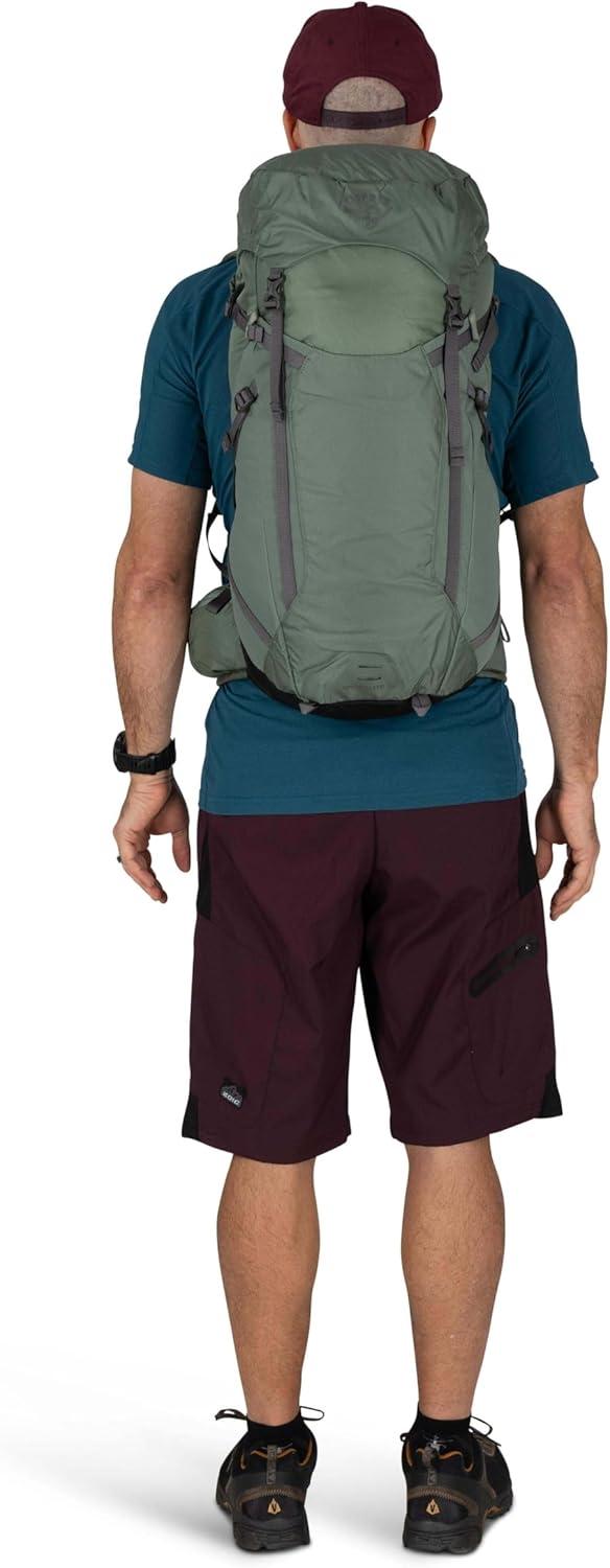 imageOsprey Sportlite 30L Lightweight Hiking Backpack for Men and Women Dark Charcoal Grey MLAlkalineHotspot Pink