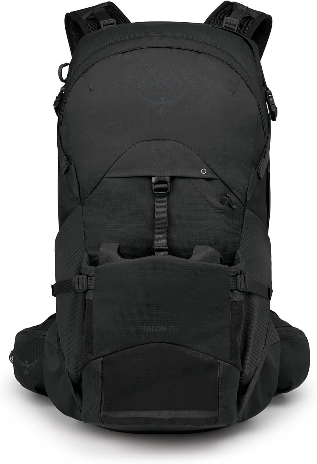 imageOsprey Talon Oxygen Lightweight Hiking Backpack Portable Mobile Oxygen Travel Support Scoria BlueNight ShiftBlackCoal Grey