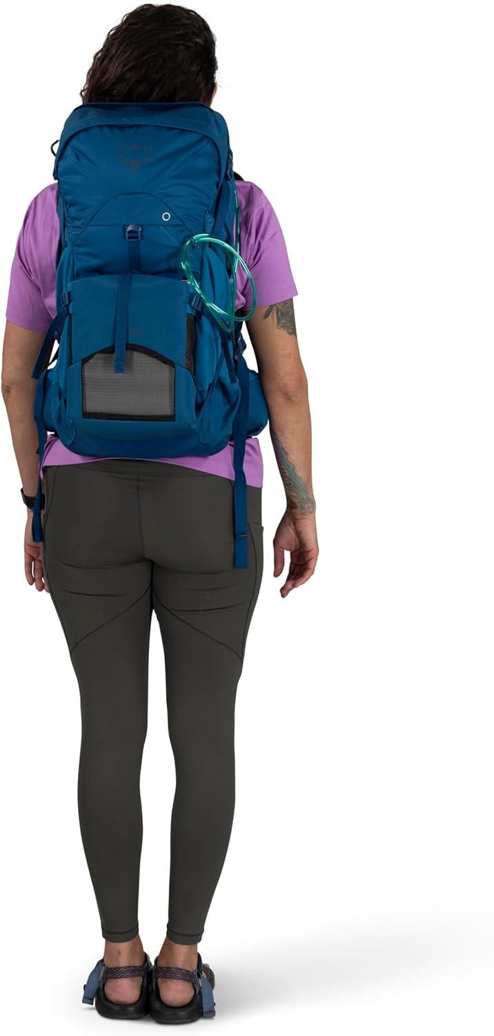imageOsprey Talon Oxygen Lightweight Hiking Backpack Portable Mobile Oxygen Travel Support Scoria BlueNight ShiftBlackCoal Grey