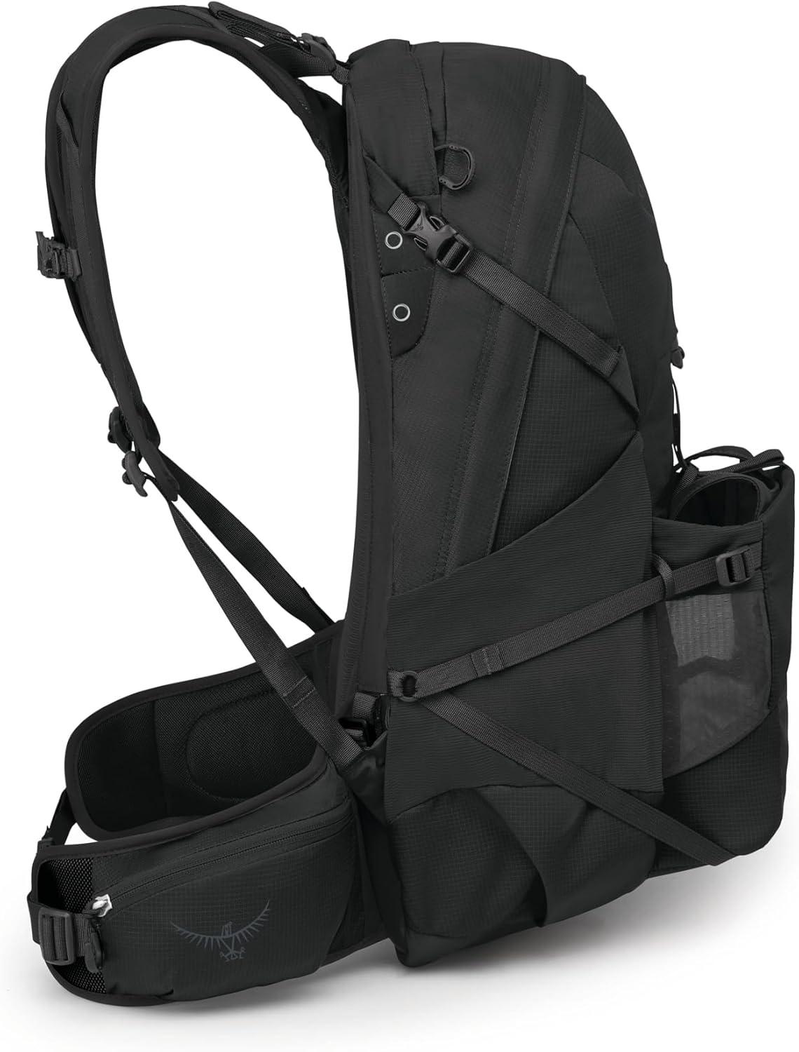imageOsprey Talon Oxygen Lightweight Hiking Backpack Portable Mobile Oxygen Travel Support Scoria BlueNight ShiftBlackCoal Grey