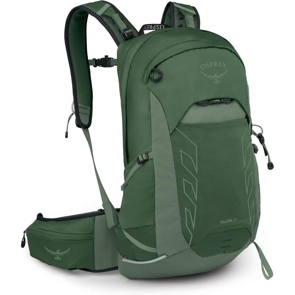 imageOsprey Talon 11L Mens Lightweight Hiking Backpack  Small Daypack for Travel amp Camping Green CanopyGreen CanopyPine Leaf