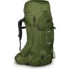 Osprey Aether 55L Men’s Backpacking Backpack, Deep Acorn Red, L/XL(Garlic Mustard Green)