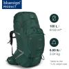 Osprey Aether Plus 100L Men’s Backpacking Backpack, Black, S/M(Black)