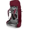Osprey Ariel 55L Women’s Backpacking Backpack, Ceramic Blue, WM/L(Claret Red)