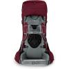 Osprey Ariel 55L Women’s Backpacking Backpack, Ceramic Blue, WM/L(Claret Red)
