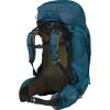 Osprey Atmos AG 65L Men’s Backpacking Backpack, Mythical Green, S/M(Venturi Blue)