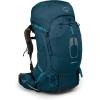Osprey Atmos AG 65L Men’s Backpacking Backpack, Mythical Green, S/M(Venturi Blue)
