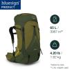 Osprey Atmos AG LT 65L Men’s Backpacking Backpack, Scenic Valley/Green Peppercorn, S/M(Night Shift/Scoria Blue)