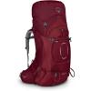 Osprey Ariel 55L Women’s Backpacking Backpack, Ceramic Blue, WM/L(Claret Red)