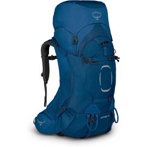 Osprey Aether 55L Men’s Backpacking Backpack, Deep Acorn Red, L/XL(Deep Water Blue)