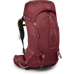 Osprey Aura AG 50L Women’s Backpacking Backpack, Enchantment Purple, WM/L(Berry Sorbet Red)