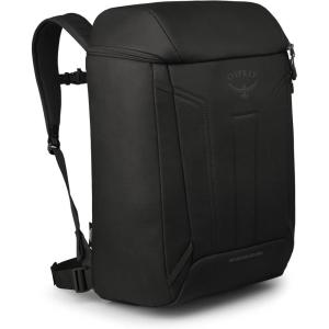 Osprey Mountain Bound Ski & Snowboard Boot Bag – Backpack with AirScape™ Technology and Padded Structure – Premium Winter Luggage with Shoe Changing Mat, Black(Black)