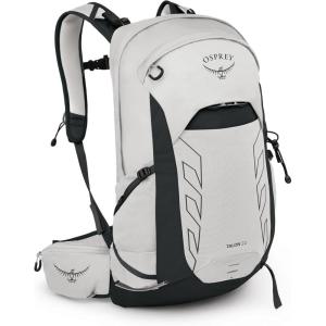 Osprey Talon 11L Men’s Lightweight Hiking Backpack – Small Daypack for Travel & Camping, Green Canopy(White/Black)
