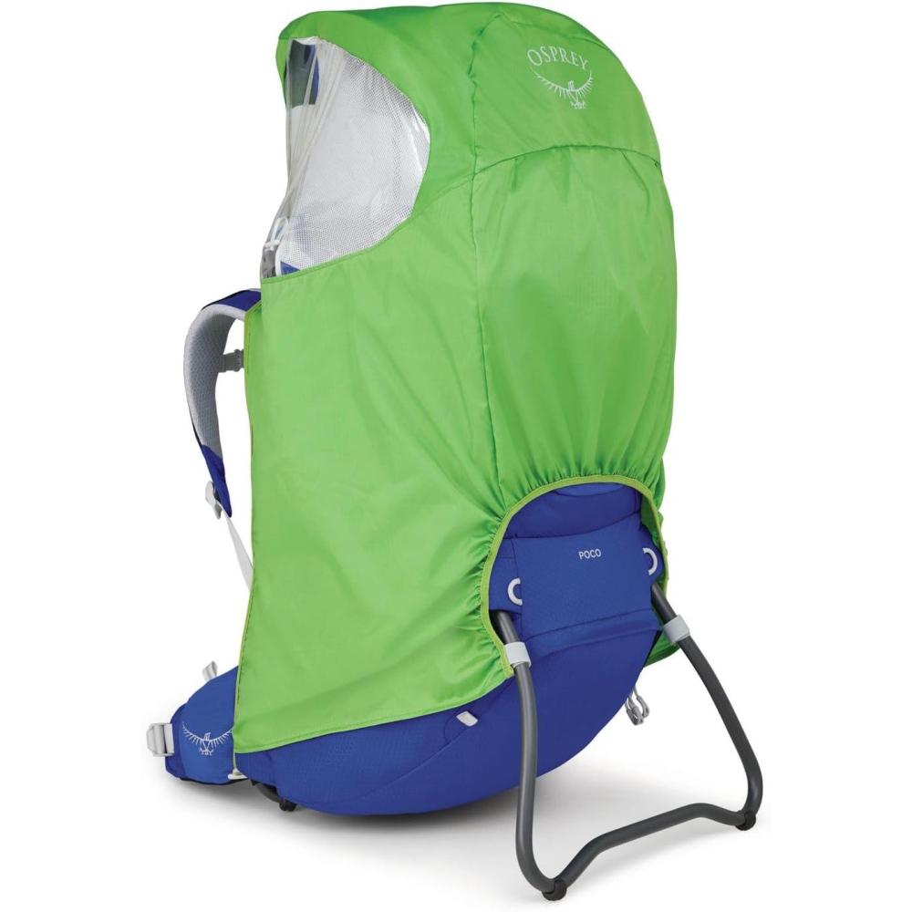 imageOsprey Poco Child Carrier Backpack Raincover Electric Lime
