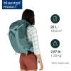 Osprey Mira 32L Women’s Hiking Backpack with Hydraulics Reservoir, Succulent Green(Succulent Green)