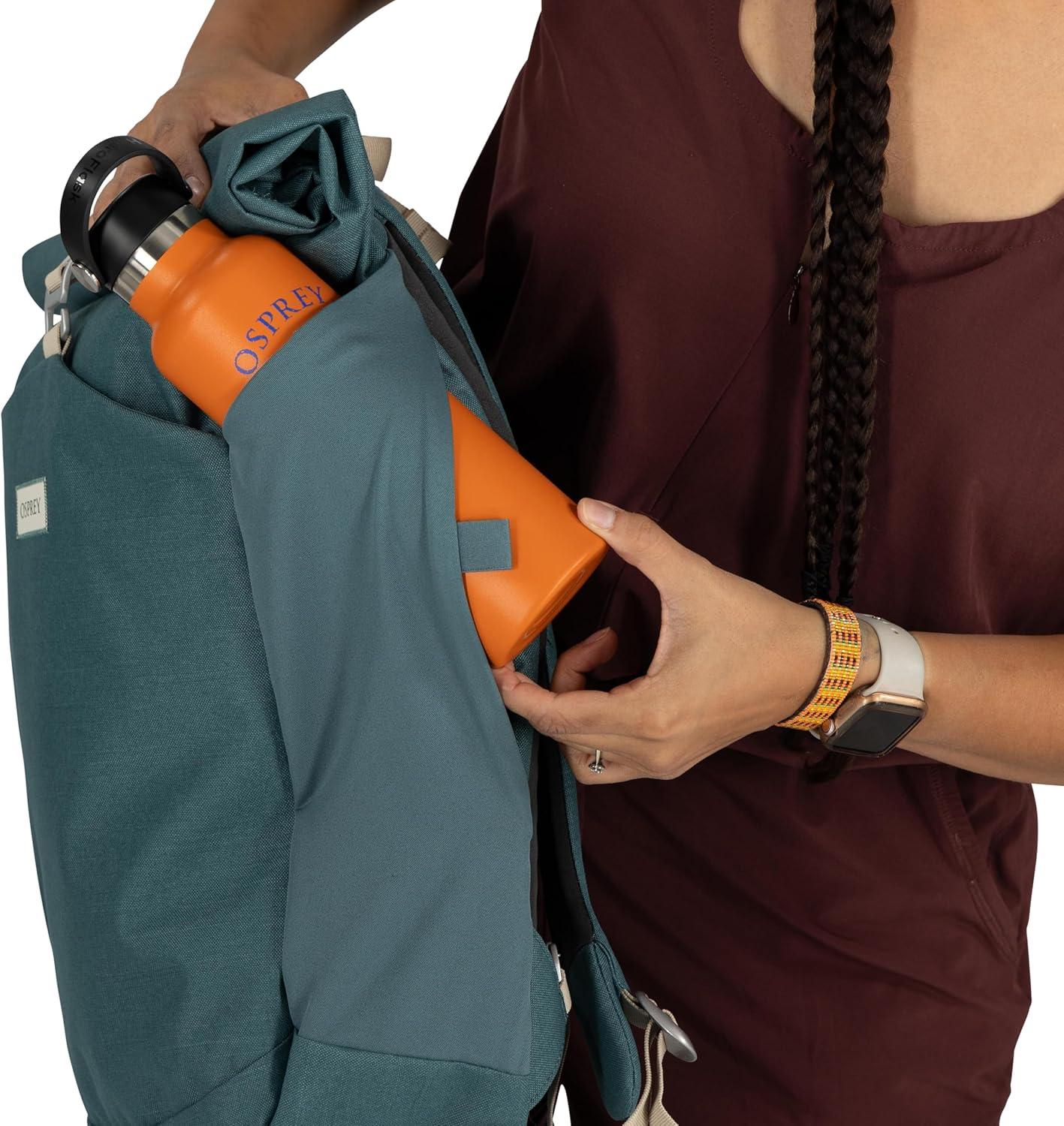 imageOsprey Arcane Roll Top Commuter Backpack Stargazer BlueNirvana Blue Heather