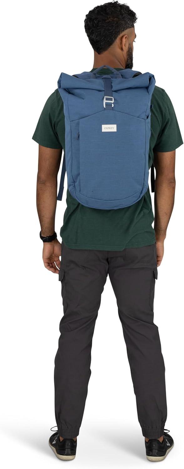 imageOsprey Arcane Roll Top Commuter Backpack Stargazer BlueNirvana Blue Heather