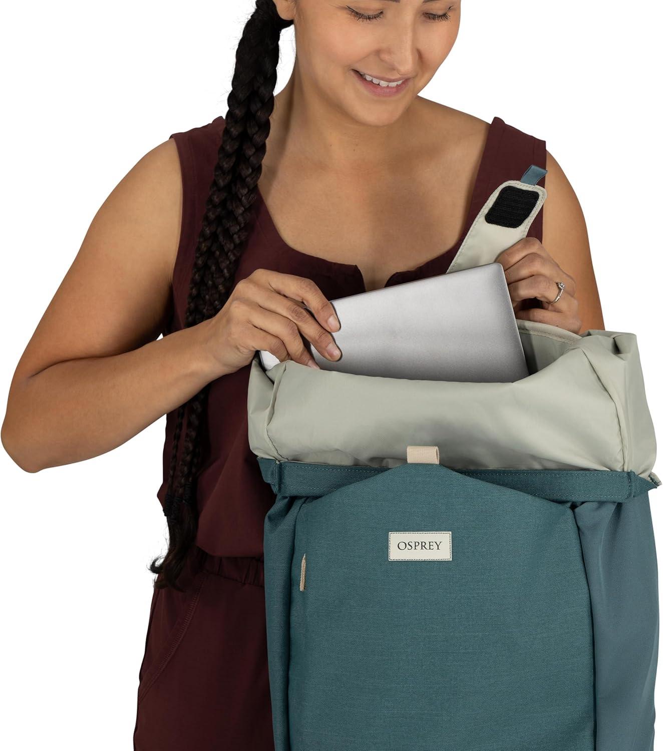 imageOsprey Arcane Roll Top Commuter Backpack Stargazer BlueNirvana Blue Heather