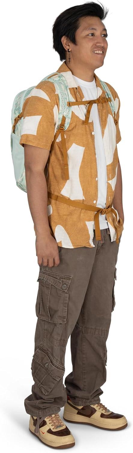 imageOsprey Daylite Commuter BackpackShaleafy Print Frosty Mint