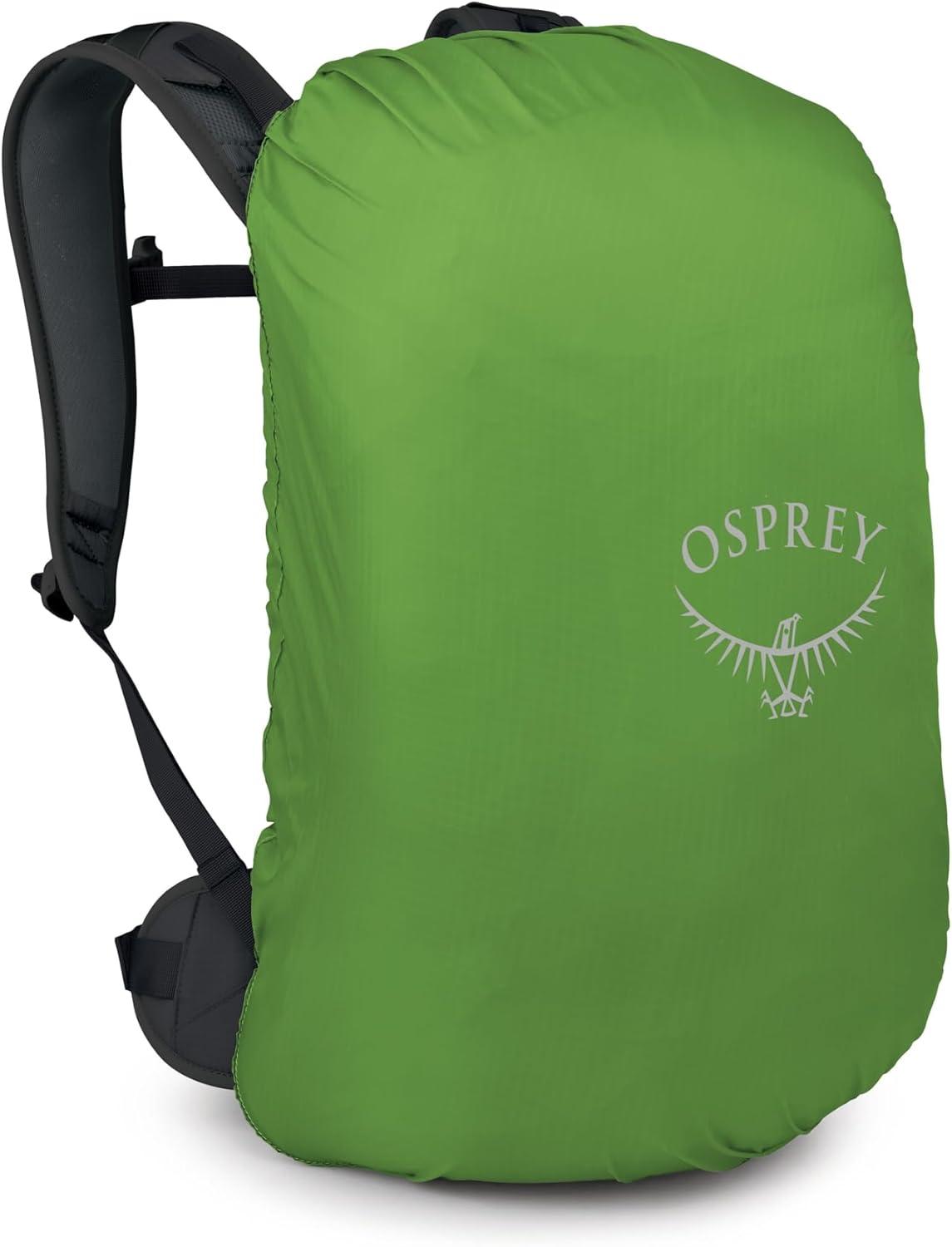 imageOsprey Hikelite 18L Durable Hiking Backpack Travel Daypack with Rain Cover for Men and Women Olive TanRaven Black