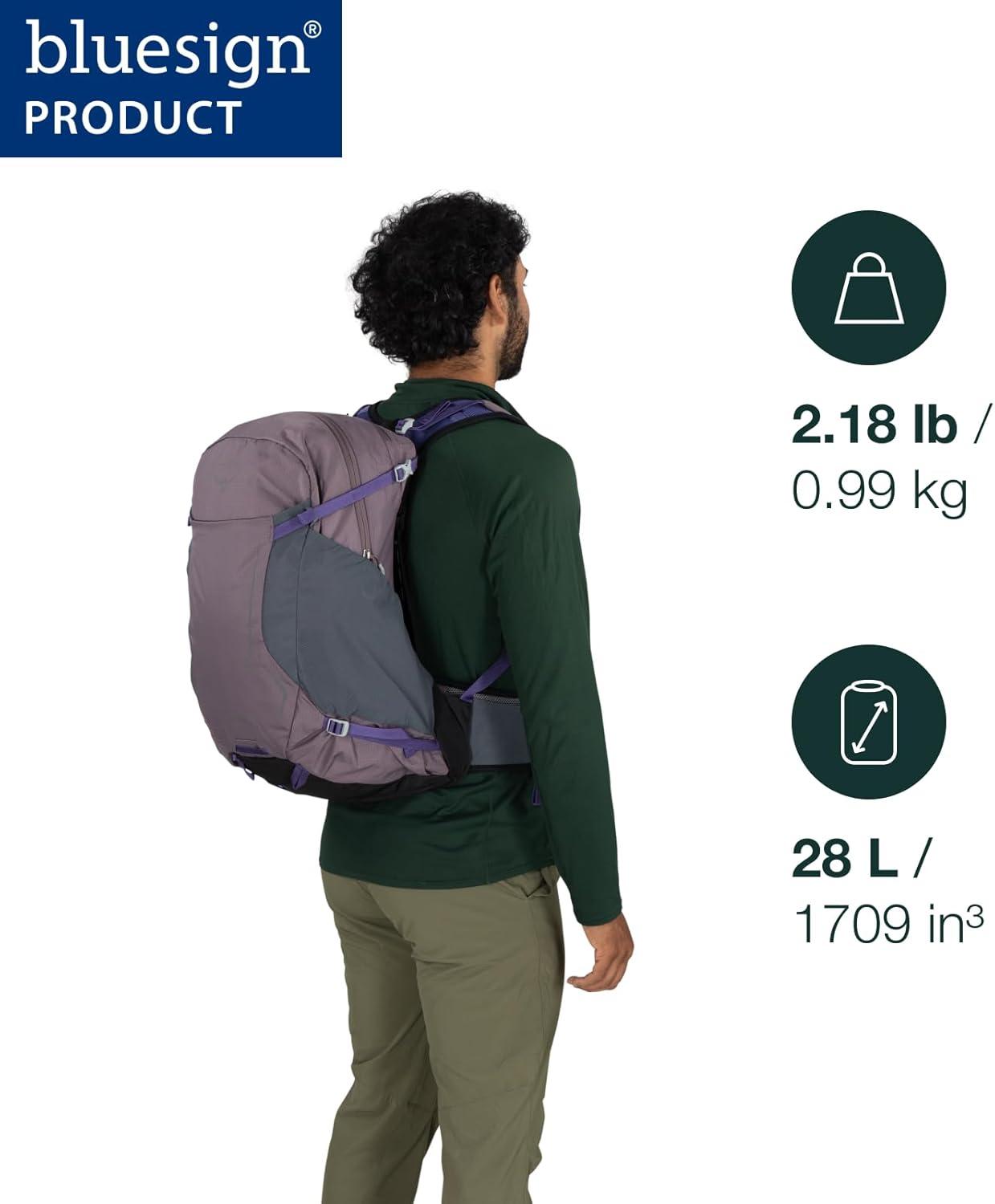 imageOsprey Hikelite 18L Durable Hiking Backpack Travel Daypack with Rain Cover for Men and Women Olive TanRaven Black