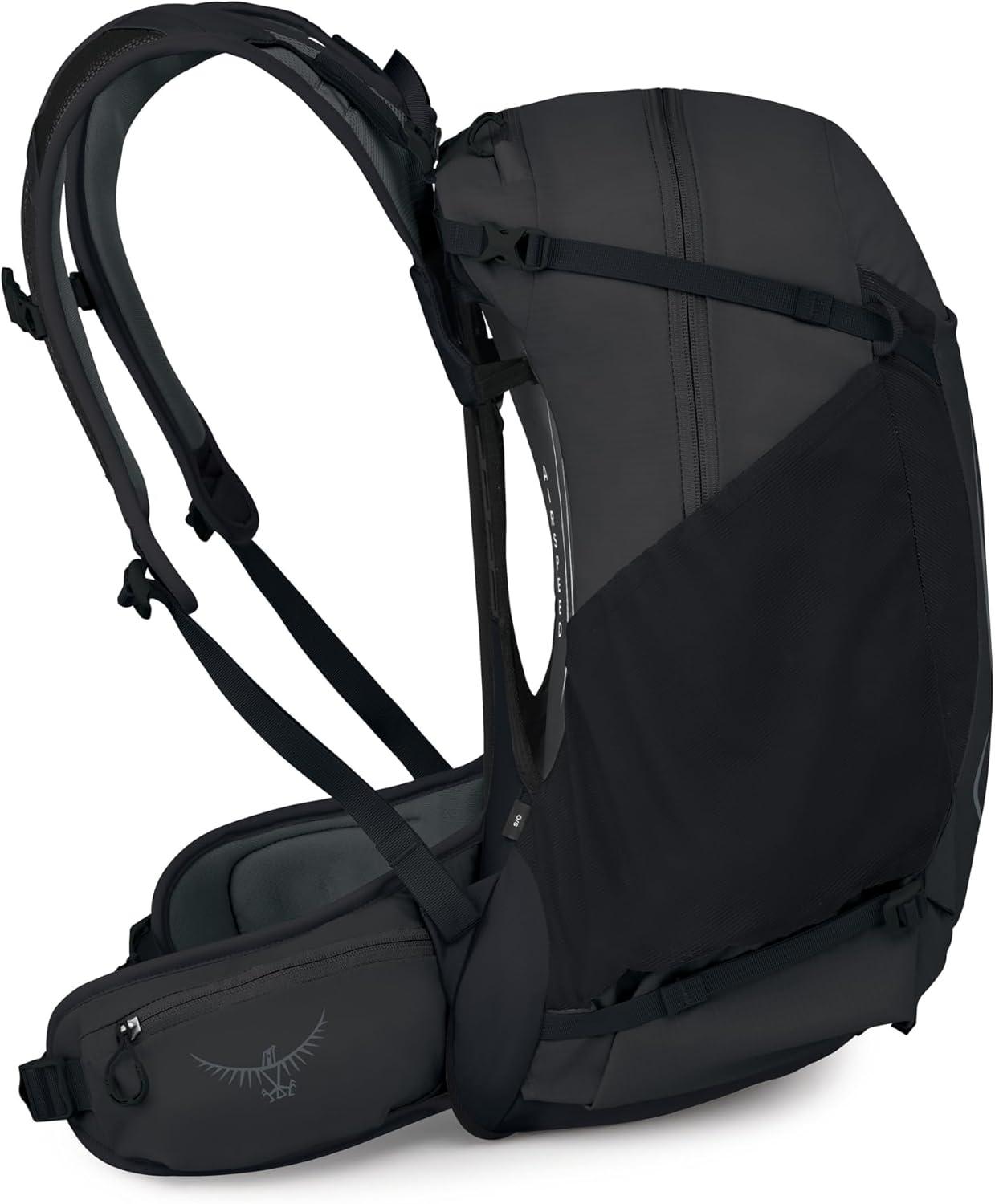 imageOsprey Hikelite 18L Durable Hiking Backpack Travel Daypack with Rain Cover for Men and Women Olive TanRaven Black