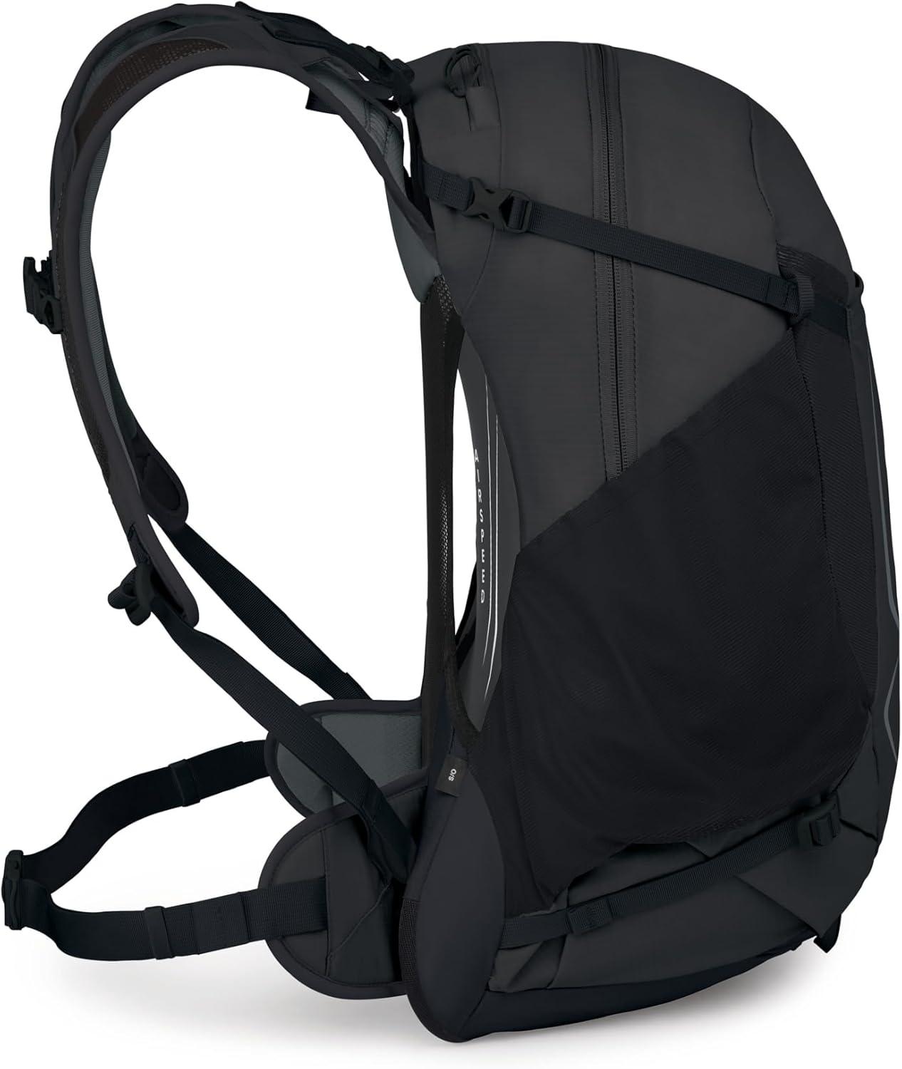 imageOsprey Hikelite 18L Durable Hiking Backpack Travel Daypack with Rain Cover for Men and Women Olive TanRaven Black