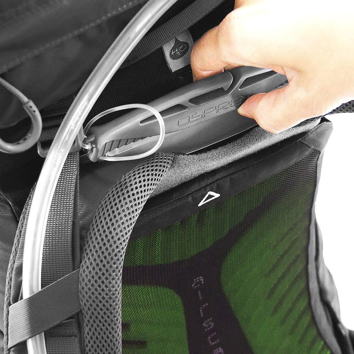 imageOsprey Kestrel 58L Mens Backpacking Backpack Hiking amp Camping Bag with Waterproof Raincover Moss Green SmallMediumPicholine Green