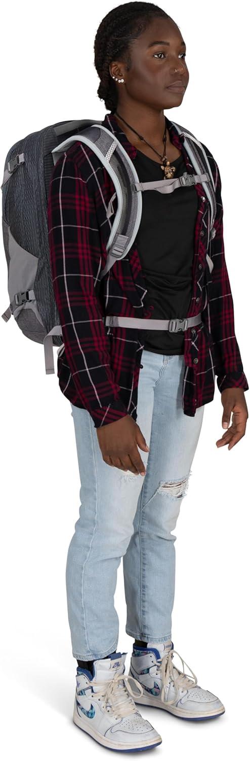 imageOsprey Nebula Commuter Backpack Everyday Bag with Laptop Sleeve and Bottle Pockets Torrent Blue HeatherAlpaca TanLatte Brown Heather