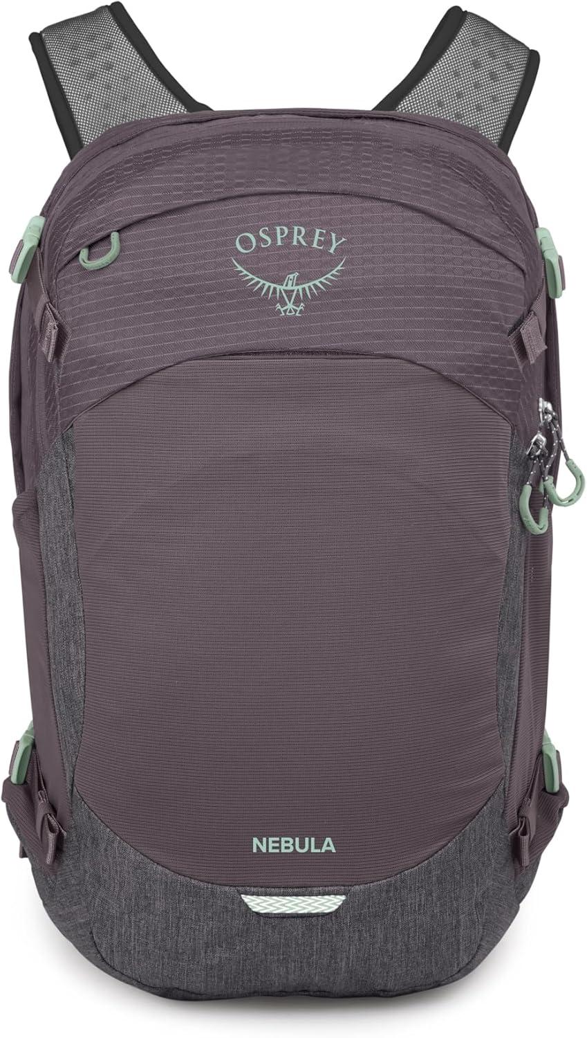 imageOsprey Nebula Commuter Backpack Everyday Bag with Laptop Sleeve and Bottle Pockets Torrent Blue HeatherGraphitepurple Heather